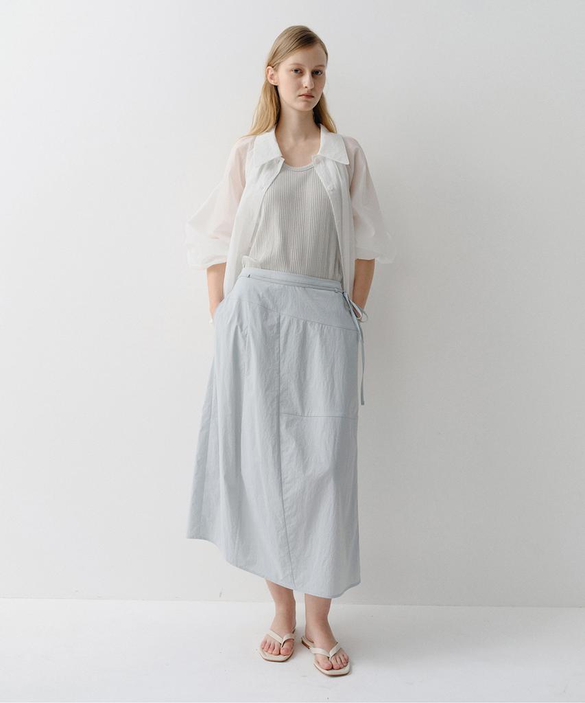 Ia Loven String Skirt (Pale Blue)