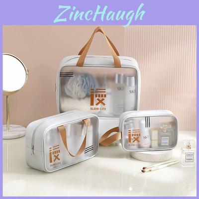 Cartoon Transparentes Make-up-Taschen-Set Aus Wasserdichtem PVC-Material Für Tägliche Aufbewahrung Und Reisekomfort