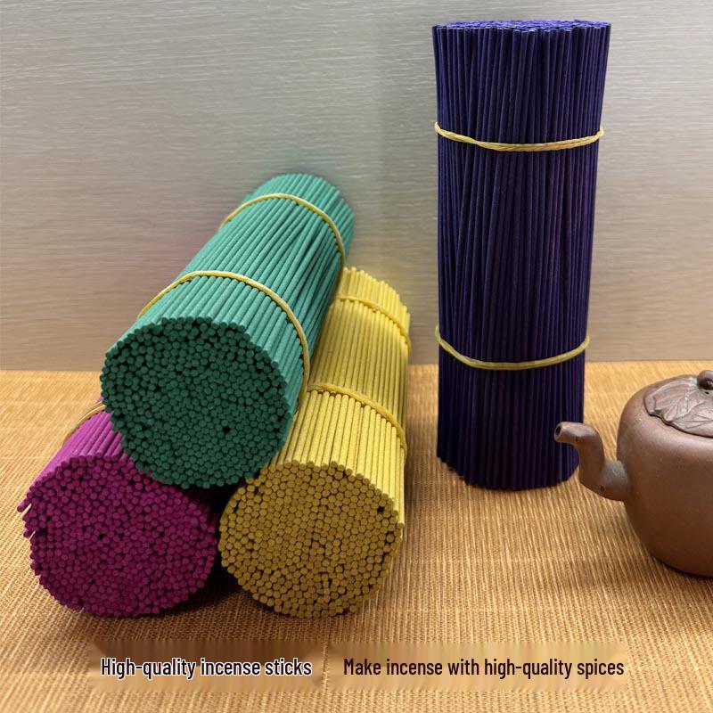 Scented Incense Pack: Sandalwood, Lavender, Osmanthus, Freesia, Cherry Blossom, Rose for Home Aromatherapy