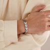 Stainless Steel Bracelet Men's Versatile Creative Design Photosensitive Surface Titanium