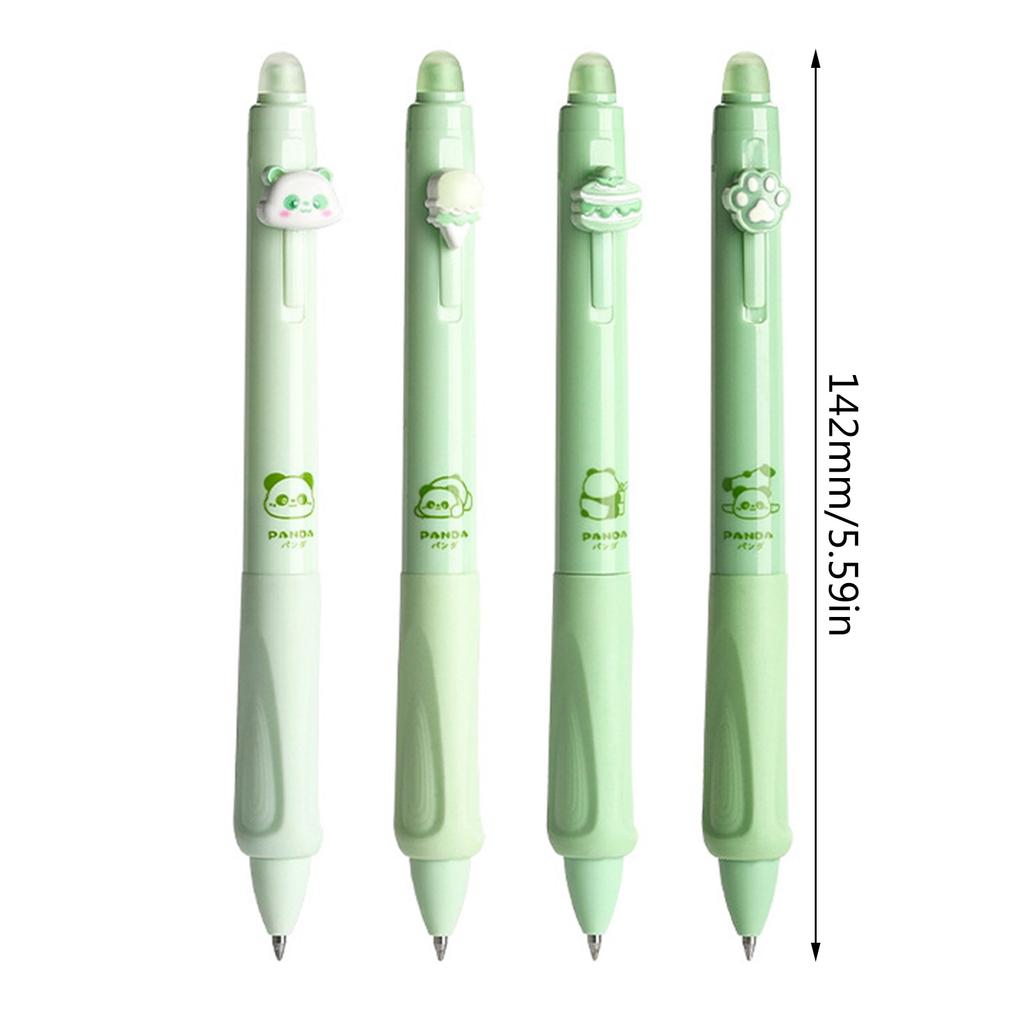 4 Pcs 0.5mm Retractable Gel Pen Neutral Pen Creative Erasable Pen Writing Pen Signature Pen Office School Supplies