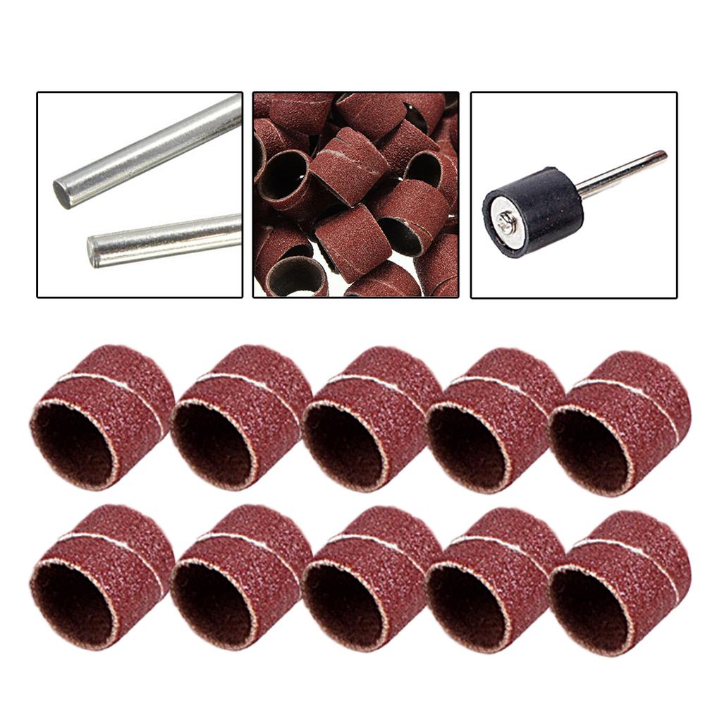 Goedkope Sanding Bands With Mandrel For Rotary Tool Nail Drill Bits