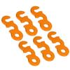 10PCS Rope Tensioner Cord Adjuster Aluminium Alloy Easy Operation Stable Fixation Camping Accessory