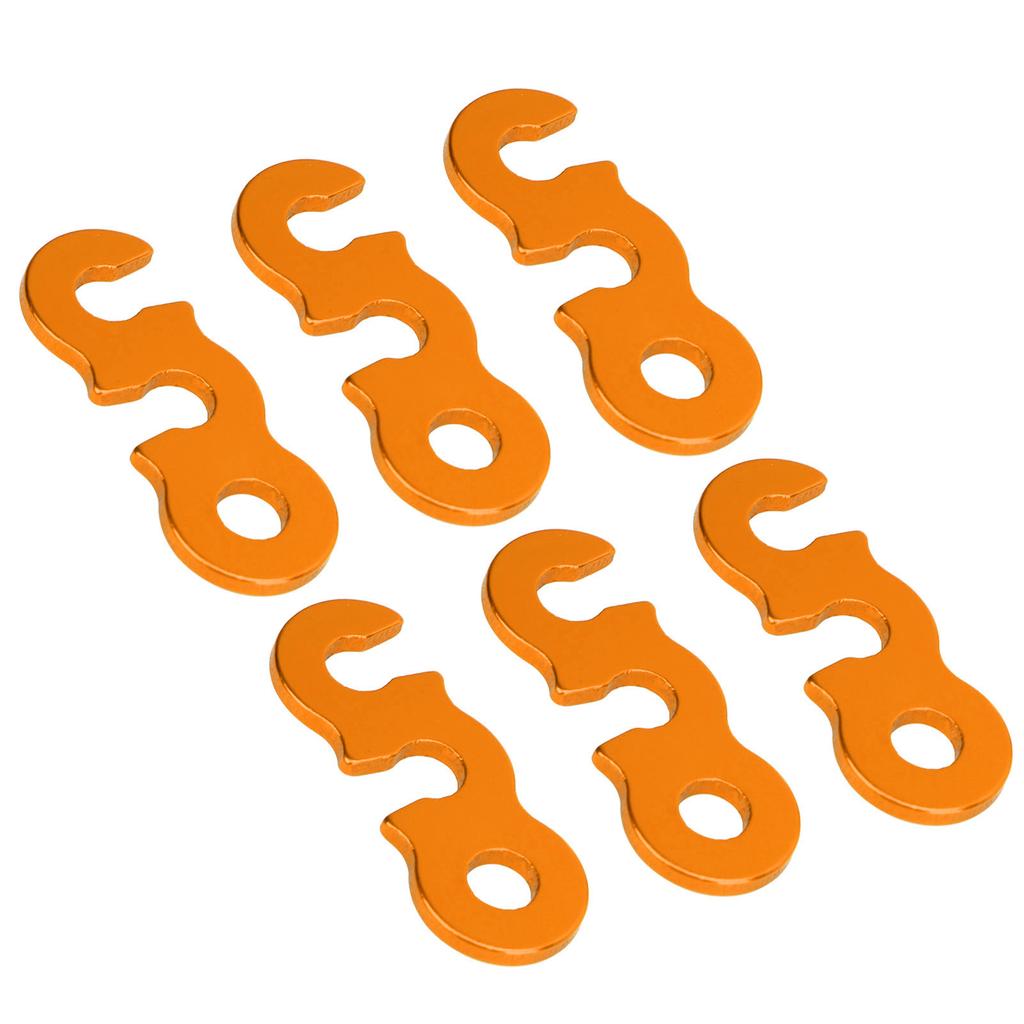 10PCS Rope Tensioner Cord Adjuster Aluminium Alloy Easy Operation Stable Fixation Camping Accessory