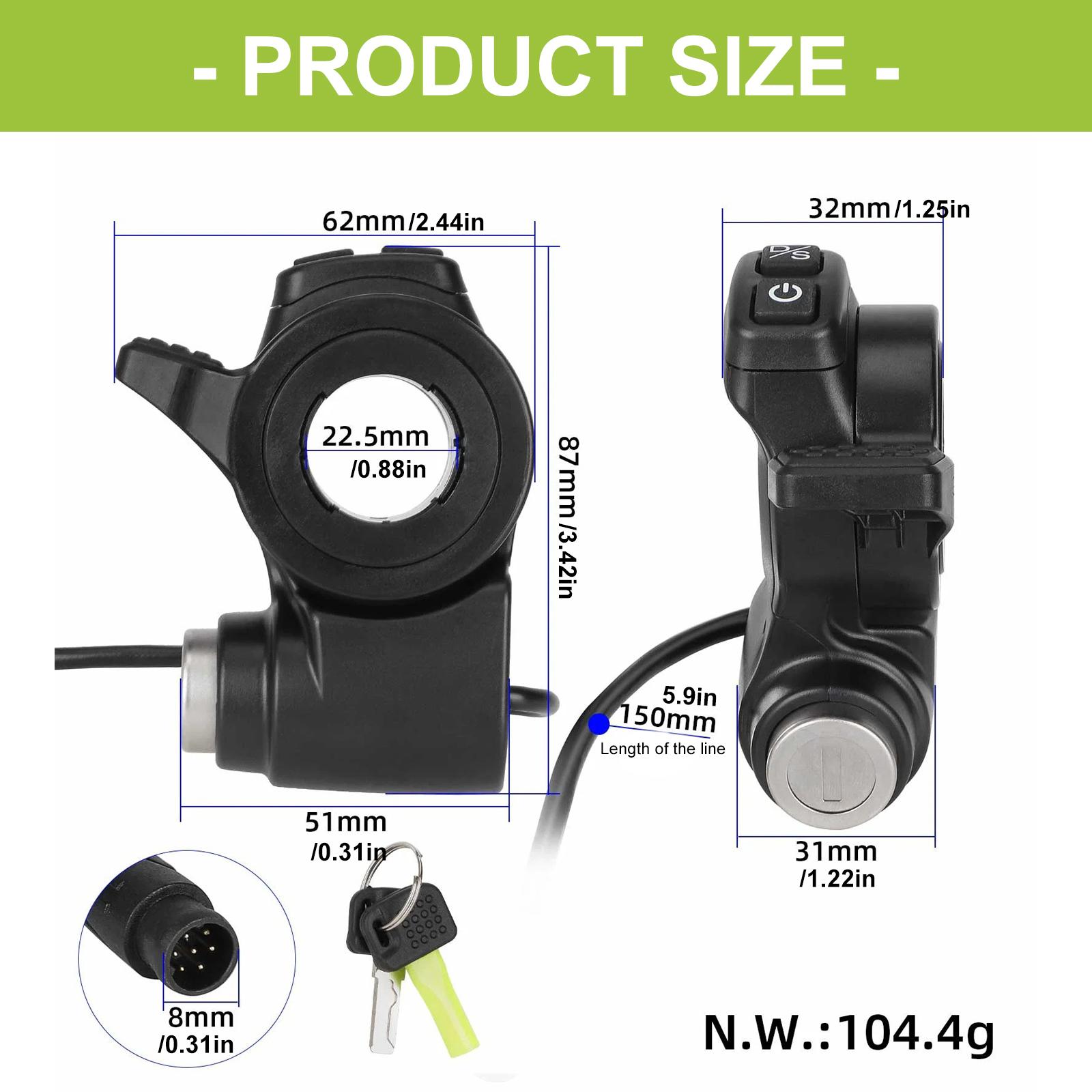 Replacement Part for Kukirin Scooter Double Button Throttle Accelerator Easy Installation Scooter Accessories 1