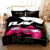 Black Games Gamepad Bedding Set Digital Printing Duvet Cover Set with Pillowcases Europe/Australia/USA Twin Full Queen King Size