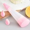 Reusable piping bag set, pastry decoration pen set, with 3 silicone tips, reusable cake decoration tools, random colors