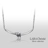 Knot Sterling Silver 925 [Lara Christie] Women's Necklace, Design, [BLACK Label]