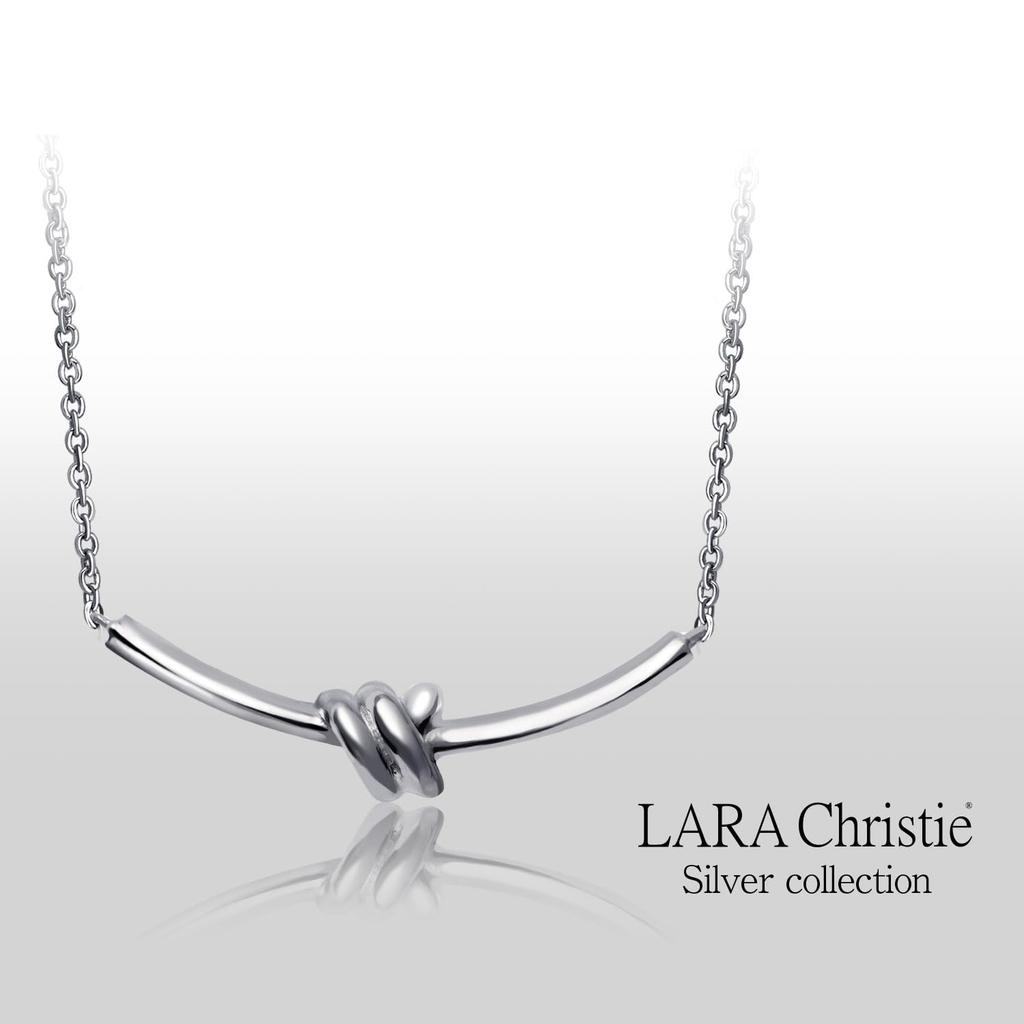Knot Sterling Silver 925 [Lara Christie] Women's Necklace, Design, [BLACK Label]