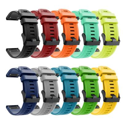 22mm Quick Fit Silicone Strap For Garmin Fenix 5/5 Plus 6 7 Pro Smart Watch Band for Garmin Quatix 5 Forerunner 955 965