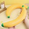 Banana Squeeze Toy Giant Banana Stress Relief Toy Soft TPR Slow Rebound Fidget Toy for Kids Adults Birthday Christmas Gift for Focus And Relaxation