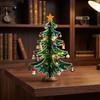 Reindeer Wood Christmas Tree Decoration Santa Pendant DIY Xmas Tree Ornaments  Christmas Craft