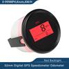 ELING New 52mm 2" Digital GPS Speedometer Odometer Kit for Car Boat Motorcycle Auto Replacement Round Gauge 12V 24V