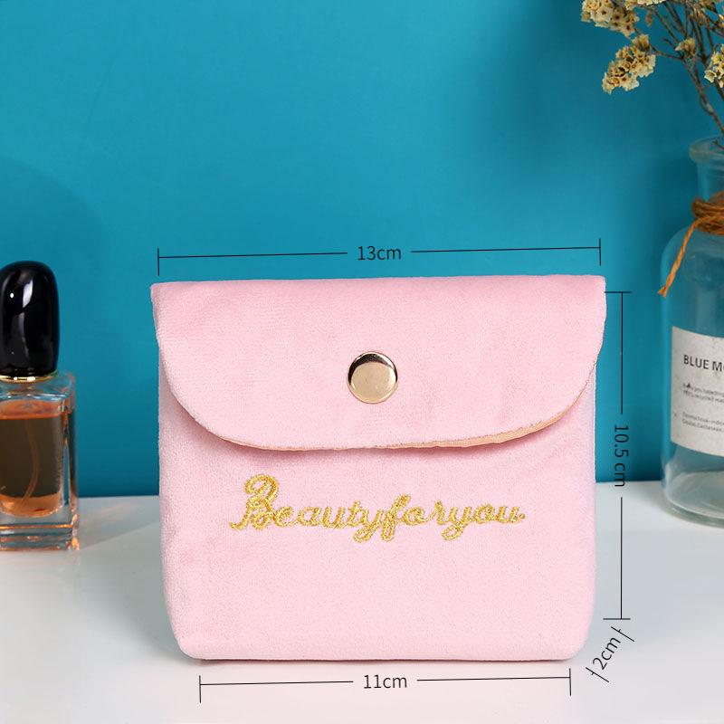 Velvet Makeup Bag Set: High-Capacity, Four-Piece Luxury Cosmetics Storage