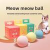 Jouets Intelligents pour Chats Balle Sonore Interactive avec Criquet Grenouille Lutin & Poil Doux EVA Accessoires pour Animaux de Compagnie pour Chats