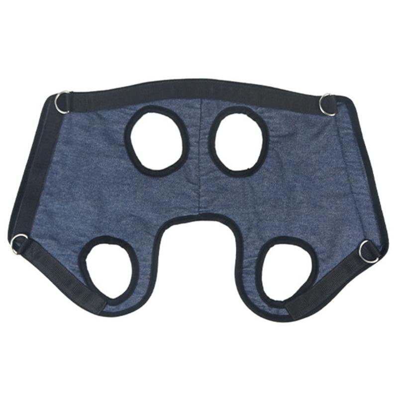 Pet Vest Sling for Elderly Disable Dog Harnesses Breathable Dog Harness for Outdoor Training Lifting Handle