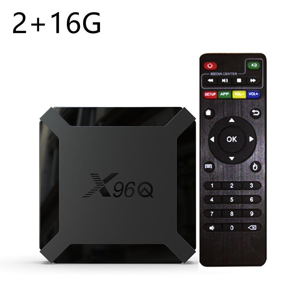 X96Q H313 Android TV Box, 4K HD, Wireless WiFi, No Bluetooth