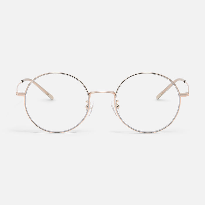 Byumaeb Artist_Full Titanium Ultra-Light Simple Round
