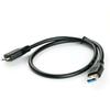 USB A to Micro B Hard Drive Cable Data Sync Cable Cord Micro B USB 3.0 Cable HDD Data Wire
