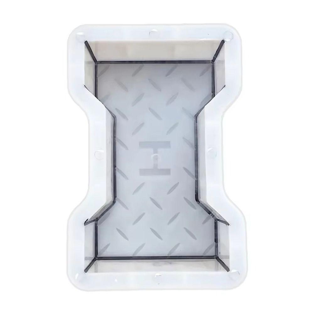 1Pcs 22x13.5cm Paving Brick Mould H Shape Walkway Brick Mold  For Lawn Patio Yard Garden