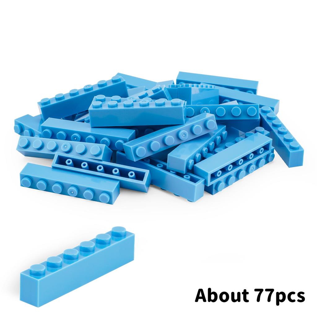 200g1x6 DlY Building Blocks Thick FiguresBricks Dots Educational Creative SizeCompatible With Playthings forChildren