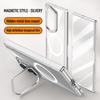 Custodia Protettiva Trasparente con Anello Magnetico per Schermo per Samsung Galaxy Z Fold 8 Fold8 Ultra Fold7 Copertura con Cerniera a Molla