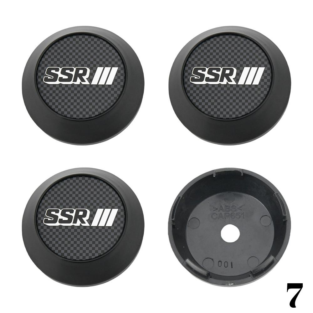 AAYH1 SET VON 4 XXR Felgendeckel 56mm/57mm/58mm/59mm/60mm/61mm/62mm/63mm/64mm/72mm Sportfelgendeckel SSR Emblem Radkappe Nabenkappe
