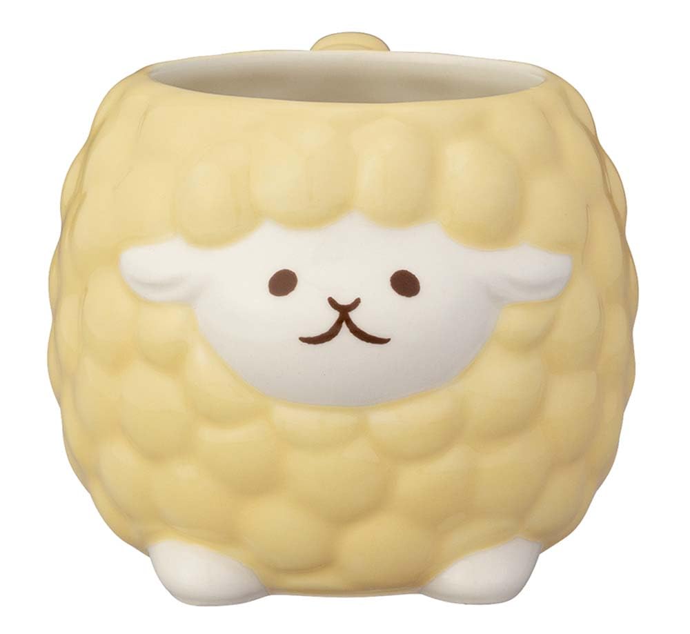 Decore Corporation Merino Sheep Mug, Size: Approx. W4.3 D4.3 H177 MG-29415