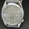 MENS VINTAGE SEIKO 5 AUTOMATIC REFURBISHED JAPAN GREY COLOR DIAL WATCH A440468-4 Sk-a440468