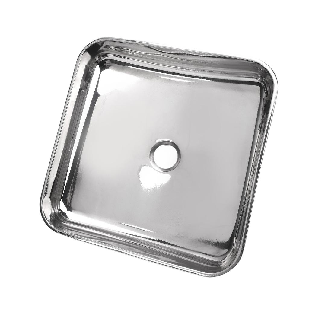 12,28x12,28x3,39 Zoll Küchenspüle 304 Edelstahl 40mm Ablaufanschluss Große Kapazität Bar-Spüle für Wohnmobil Boot Küche Badezimmer