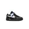 Kids' Sneakers Air Force 1 Low Off-White Black White (TD) Black/White-Cone-Black