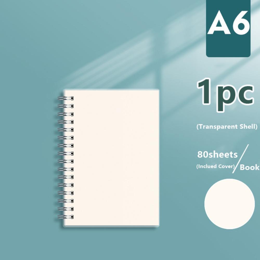 A4/A5/A6/B5 Coil Notebook Grids/Blank/Horizontal Line Memo Pad  School Office Supplies