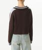 MUSINSA STANDARD WOMAN Women'S Ribbed Track Knit Half Zip [Brown]