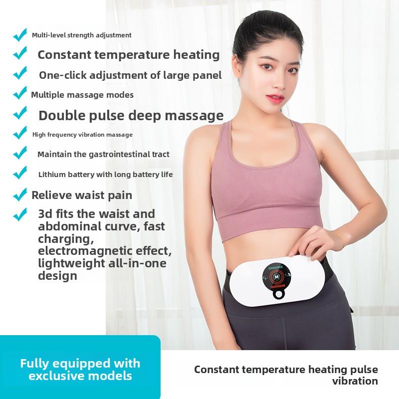 Novo Cinto de Massagem, Cinto Inteligente Sem Fio para Carregamento Fashion, Máquina para Rejeição de Gordura, Amassadeira Abdominal, Instrumento de Massagem para Cintura