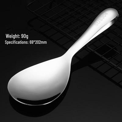 ZISIZ 304 Stainless Steel Thickened Serving Spoon