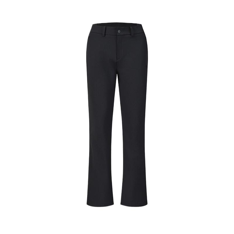 FILA Golf Competition Solid Mid-Rise Slim Fit Casual Pants Women bottoms A11W625805FBK M