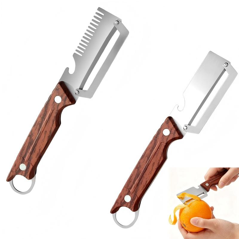 Innovative Stainless Steel Potato Peeler with Multi-Purpose Functionality for Everyday Use