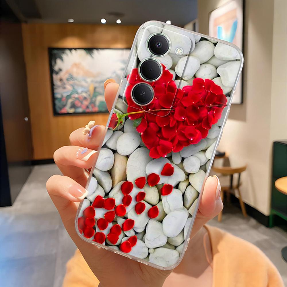For Xiaomi Redmi 15 4G Phone Cases Redmi15 Fashion Shell Soft Clear Silicone Camera Protection Back Cover For Redmi 15 5G Funda