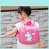 Childrens Dinosaur Rabbit Led Flashing Backpack With Eva Material For School Kids