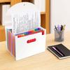 Waterproof Expandable File Organizer Large Capacity A4 Document Organizer A4 File Folder  Office