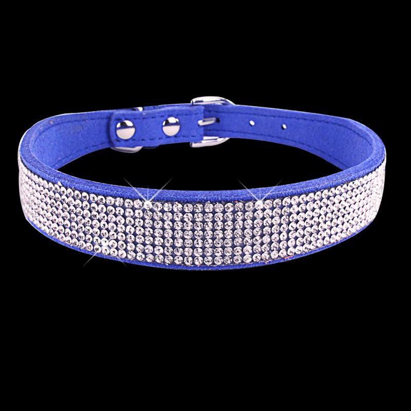 Bling Kristall Diamant Halsband für Haustier Hund Katze