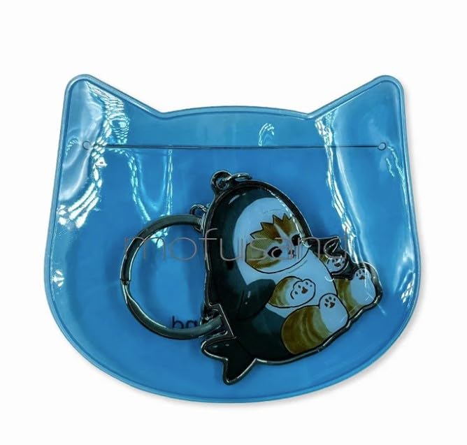 PVC Case Keychain Shark Nyan Mofusand