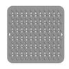 Bath Mat With Effective Drainage Holes Drain Mat 60*60 Cm Silicone Bath Mat Anti-slip Safety Mat Versatile Size Options