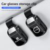 Car Sun Visor Glasses Clip Sunglasses Storage Bracket For Xc60 Xc90 V40 V60 S60 V50 V90 S80 C40 XC40 V70 XC70 C30 EX90 C70