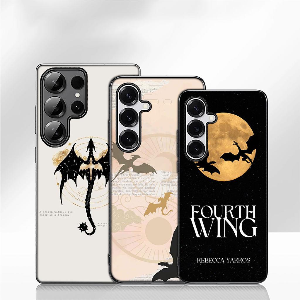 Book Fourths Wings Phone Cover Case for Xiaomi Poco X7 X6 X5 F7 F6 F8 Ultra F5 M6 M7 M8 Pro C85 C75 C65 C71 C61 Casing