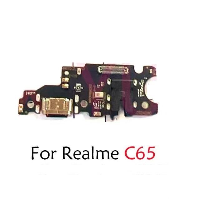 For Realme C53 C55 C65 C67 4G USB Charging Jack USB Charger Dock Board Connector Port Flex Cable Replacement