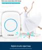 Smart Long-Range Wireless Doorbell with Waterproof Electronic Main Board & Dual Remote Callers
