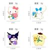Beautiful NEW HOT Japanese Sanrio Cartoon Badges Cute Cinnamoroll Hello Kitty Pin Accessories Long Lasting High Quality