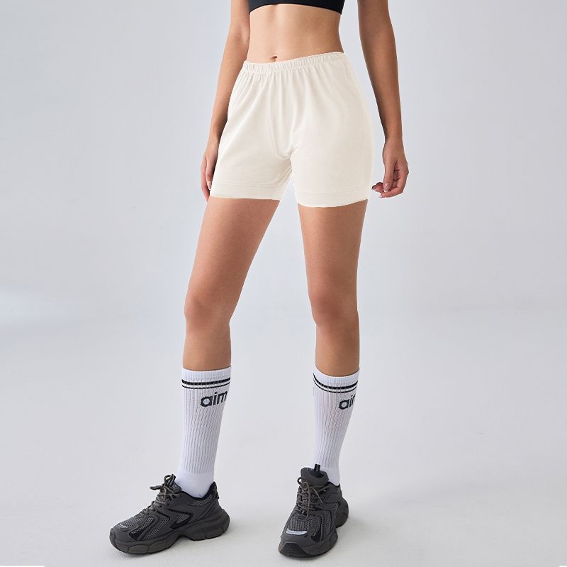 Mitaogirl Kendall Sports Shorts Women's Shorts Professional Fitness Training Pant Breathable Quick-Drying Pure Color Pants