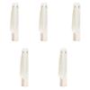 5PCS/Set Transparent Flower Packaging Boxes Plastic Portable Rose Wrapping Boxes Handheld Flower Arrangement Bags